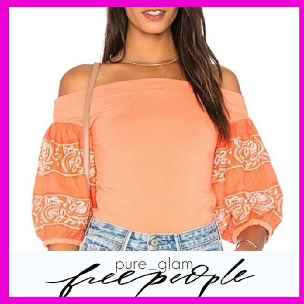 Free People off-the-shoulders top
